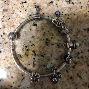 Pandora Bracelet with Charms